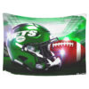 New York Jets Blanket - Fleece Blanket for Bed - Lightweight (Throw Size) new york jets blanket fleece blanket for bed lightweight throw size ver 5