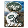 New York Jets Blanket - Sherpa Blanket for Bed - Soft new york jets blanket sherpa blanket for bed soft ver 21