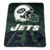 New York Jets Blanket - Sherpa Blanket for Bed - Warm (Queen Size) new york jets blanket sherpa blanket for bed warm queen size ver 43