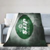 New York Jets Blankets - Sherpa Blanket for Gift - Warm (Queen Size) new york jets blankets sherpa blanket for gift warm queen size ver 12