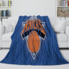 New York Knicks Blanket - Fleece Blanket for Sofa - Warm (Throw Size) new york knicks blanket fleece blanket for sofa warm throw size ver 8