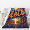 New York Mets Blanket - Fleece Blanket for Bed - Soft new york mets blanket fleece blanket for bed soft ver 10
