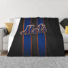 New York Mets Blanket - Fleece Blanket for Sofa - Cozy (Queen Size) new york mets blanket fleece blanket for sofa cozy queen size ver 41