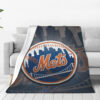 New York Mets Blankets - Sherpa Blanket for Gift - Lightweight new york mets blankets sherpa blanket for gift lightweight ver 46