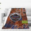New York Mets Blankets - Sherpa Blanket for Sofa - Soft (Throw Size) new york mets blankets sherpa blanket for sofa soft throw size ver 15