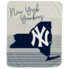 New York Yankees Blanket - Fleece Blanket for Couch - Cozy new york yankees blanket fleece blanket for couch cozy ver 5