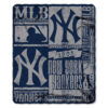 New York Yankees Blanket - Fleece Blanket for Couch - Lightweight (Throw Size) new york yankees blanket fleece blanket for couch lightweight throw size ver 28