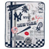 New York Yankees Blanket - Fleece Blanket for Sofa - Cozy (Queen Size) new york yankees blanket fleece blanket for sofa cozy queen size ver 22