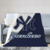 New York Yankees Blanket - Sherpa Blanket for Bed - Cozy new york yankees blanket sherpa blanket for bed cozy ver 75