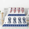New York Yankees Blanket - Sherpa Blanket for Bed – Warm new york yankees blanket sherpa blanket for bed warm ver 78