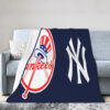 New York Yankees Blanket - Sherpa Blanket for Couch - Warm (Multiple Sizes) new york yankees blanket sherpa blanket for couch warm multiple sizes ver 65