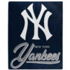 New York Yankees Blankets - Fleece Blanket for Bed - Lightweight (Throw Size) new york yankees blankets fleece blanket for bed lightweight throw size ver 51