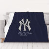 New York Yankees Blankets - Fleece Blanket for Gift - Soft (Throw Size) new york yankees blankets fleece blanket for gift soft throw size ver 36