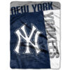 New York Yankees Blankets - Sherpa Blanket for Bed - Cozy (Throw Size) new york yankees blankets sherpa blanket for bed cozy throw size ver 25