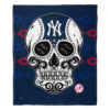 New York Yankees Blankets - Sherpa Blanket for Sofa - Soft new york yankees blankets sherpa blanket for sofa soft ver 13