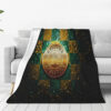 Oakland Athletics Blanket - Fleece Blanket for Bed - Lightweight oakland athletics blanket fleece blanket for bed lightweight ver 20