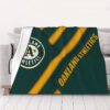 Oakland Athletics Blanket - Fleece Blanket for Gift - Warm oakland athletics blanket fleece blanket for gift warm ver 11