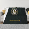 Oakland Athletics Blanket - Sherpa Blanket for Couch - Warm (Queen Size) oakland athletics blanket sherpa blanket for couch warm queen size ver 22