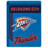 Oklahoma City Thunder Blanket - Sherpa Blanket for Gift - Soft (Throw Size) oklahoma city thunder blanket sherpa blanket for gift soft throw size ver 8