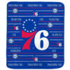 Philadelphia 76ers Blanket - Fleece Blanket for Sofa - Cozy (Multiple Sizes) philadelphia 76ers blanket fleece blanket for sofa cozy multiple sizes ver 3
