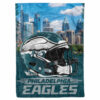 Philadelphia Eagles Blanket - Fleece Blanket for Sofa - Warm philadelphia eagles blanket fleece blanket for sofa warm ver 40