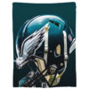 Philadelphia Eagles Blankets - Fleece Blanket for Sofa - Warm (Throw Size) philadelphia eagles blankets fleece blanket for sofa warm throw size ver 71