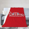 Philadelphia Phillies Blanket - Fleece Blanket for Couch - Soft philadelphia phillies blanket fleece blanket for couch soft ver 22