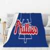 Philadelphia Phillies Blanket - Sherpa Blanket for Bed - Cozy (Throw Size) philadelphia phillies blanket sherpa blanket for bed cozy throw size ver 15