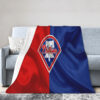 Philadelphia Phillies Blanket - Sherpa Blanket for Couch - Soft (Throw Size) philadelphia phillies blanket sherpa blanket for couch soft throw size ver 29