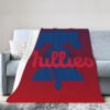 Philadelphia Phillies Blanket - Sherpa Blanket for Gift - Warm philadelphia phillies blanket sherpa blanket for gift warm ver 19