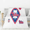 Philadelphia Phillies Blankets - Fleece Blanket for Bed - Cozy (Queen Size) philadelphia phillies blankets fleece blanket for bed cozy queen size ver 28