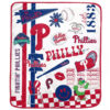Philadelphia Phillies Blankets - Fleece Blanket for Sofa - Lightweight (Throw Size) philadelphia phillies blankets fleece blanket for sofa lightweight throw size ver 67
