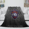 Phoenix Suns Blanket - Sherpa Blanket for Couch - Cozy (Queen Size) phoenix suns blanket sherpa blanket for couch cozy queen size ver 25