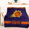 Phoenix Suns Blankets - Sherpa Blanket for Couch - Lightweight (Queen Size) phoenix suns blankets sherpa blanket for couch lightweight queen size ver 1