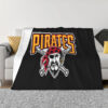 Pittsburgh Pirates Blanket - Fleece Blanket for Bed - Cozy pittsburgh pirates blanket fleece blanket for bed cozy ver 42