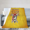 Pittsburgh Pirates Blankets - Fleece Blanket for Bed - Soft (Throw Size) pittsburgh pirates blankets fleece blanket for bed soft throw size ver 11