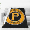 Pittsburgh Pirates Blankets - Fleece Blanket for Sofa - Soft (Multiple Sizes) pittsburgh pirates blankets fleece blanket for sofa soft multiple sizes ver 35