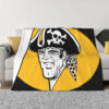 Pittsburgh Pirates Blankets - Sherpa Blanket for Sofa - Lightweight (Multiple Sizes) pittsburgh pirates blankets sherpa blanket for sofa lightweight multiple sizes ver 2