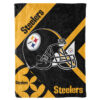 Pittsburgh Steelers Blanket - Fleece Blanket for Bed - Cozy (Queen Size) pittsburgh steelers blanket fleece blanket for bed cozy queen size ver 29