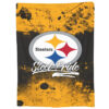Pittsburgh Steelers Blanket - Fleece Blanket for Bed - Lightweight pittsburgh steelers blanket fleece blanket for bed lightweight ver 46