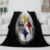 Pittsburgh Steelers Blanket - Fleece Blanket for Bed - Lightweight pittsburgh steelers blanket fleece blanket for bed lightweight ver 78