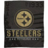 Pittsburgh Steelers Blanket - Fleece Blanket for Couch - Lightweight (Throw Size) pittsburgh steelers blanket fleece blanket for couch lightweight throw size ver 82