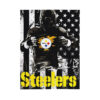 Pittsburgh Steelers Blanket - Sherpa Blanket for Couch - Warm (Multiple Sizes) pittsburgh steelers blanket sherpa blanket for couch warm multiple sizes ver 91