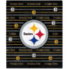 Pittsburgh Steelers Blanket - Sherpa Blanket for Gift - Soft pittsburgh steelers blanket sherpa blanket for gift soft ver 32