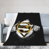 Pittsburgh Steelers Blankets - Fleece Blanket for Bed - Cozy pittsburgh steelers blankets fleece blanket for bed cozy ver 3