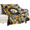 Pittsburgh Steelers Blankets - Fleece Blanket for Bed - Soft pittsburgh steelers blankets fleece blanket for bed soft ver 71