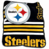 Pittsburgh Steelers Blankets - Fleece Blanket for Sofa - Cozy (Throw Size) pittsburgh steelers blankets fleece blanket for sofa cozy throw size ver 52