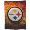 Pittsburgh Steelers Blankets - Sherpa Blanket for Bed - Warm pittsburgh steelers blankets sherpa blanket for bed warm ver 21