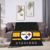 Pittsburgh Steelers Blankets - Sherpa Blanket for Gift - Warm pittsburgh steelers blankets sherpa blanket for gift warm ver 40
