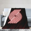 Portland Trail Blazers Blanket - Fleece Blanket for Gift - Lightweight (Queen Size) portland trail blazers blanket fleece blanket for gift lightweight queen size ver 23